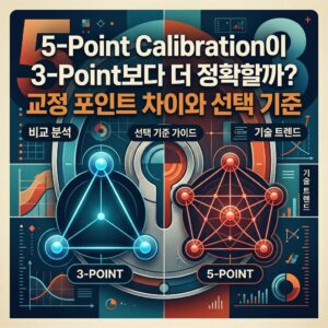 5-Point와 3-Point Calibration 비교