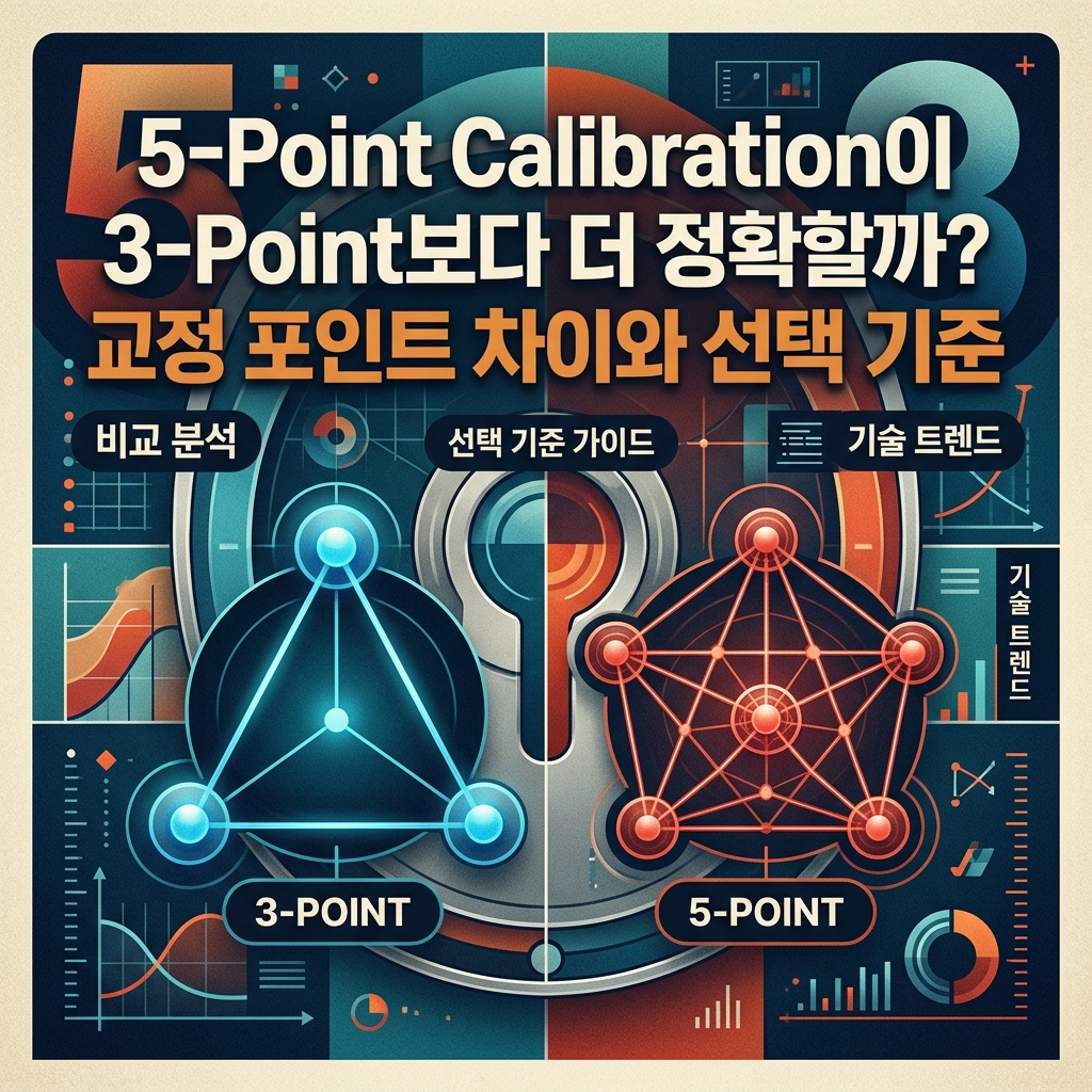 5-Point와 3-Point Calibration 비교