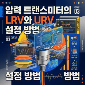 압력 트랜스미터 LRV와 URV 설정